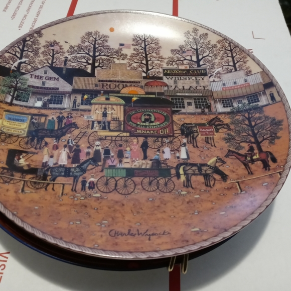 🏡🌄 3 CHARLES WYSOCKI ART PLATES🌉 - Picture 9 of 16